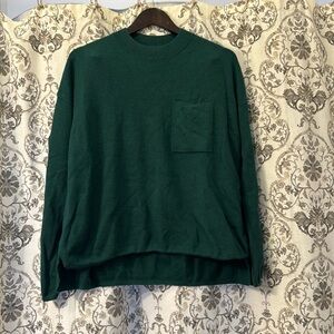 Forest Green Banana Republic Factory sweater.
